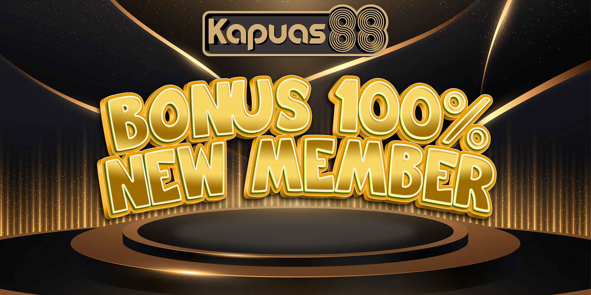 Bonus new member 100%